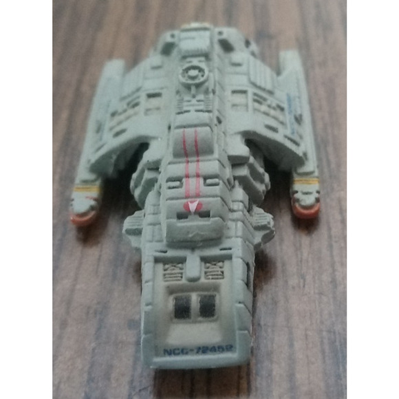 Lot Of 7 Galoob 1990's Star Trek Micro Machines No Stands - Picture 5 of 9